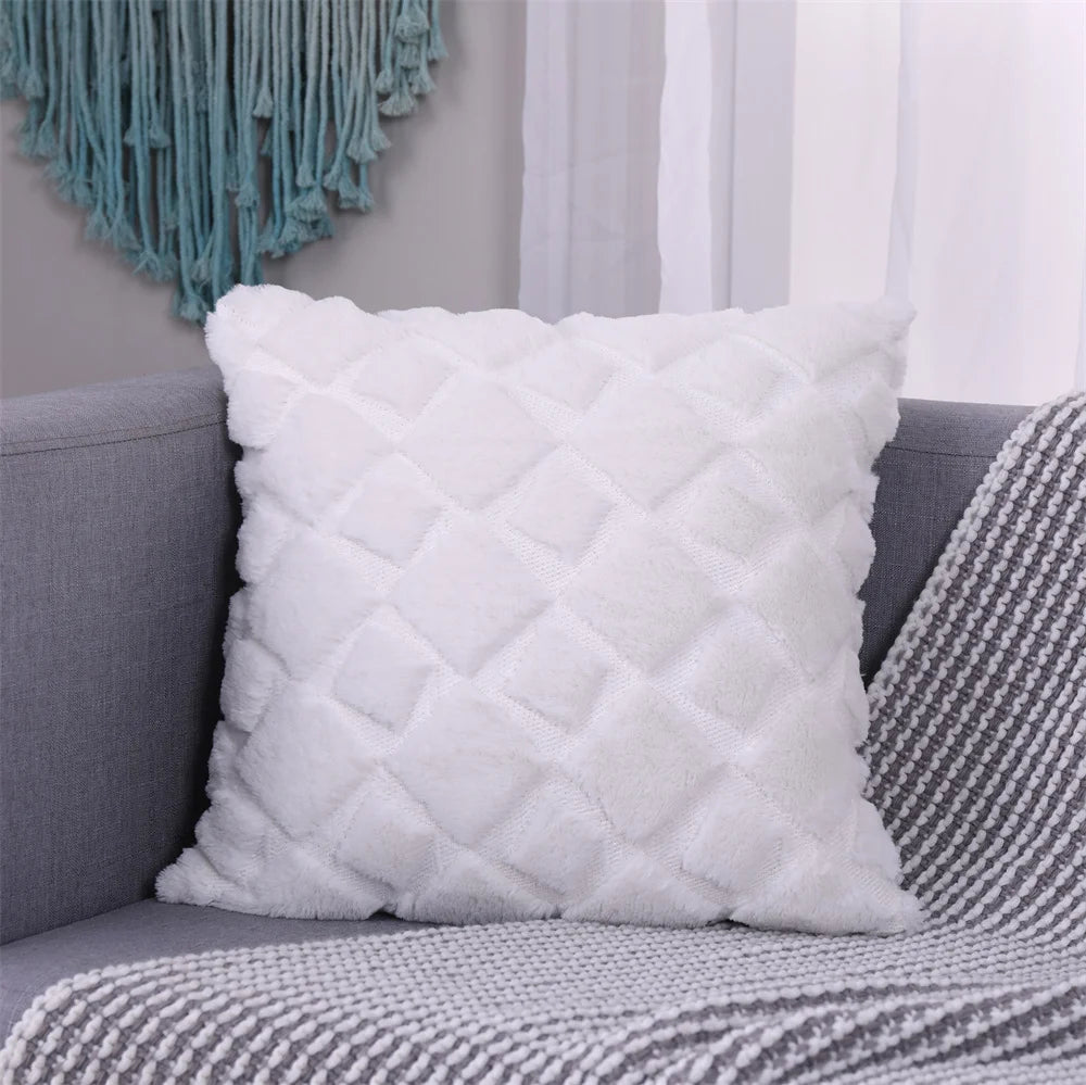Soft Plush Decorative Throw Pillow Covers