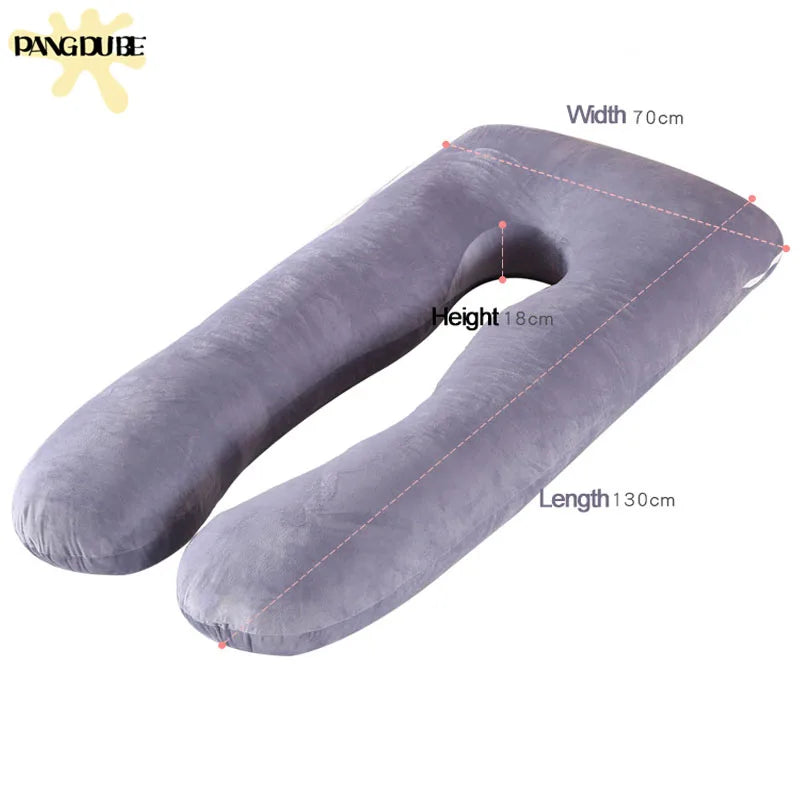 Pregnancy Pillow 130*70cm Sleeping Waist Pillow
