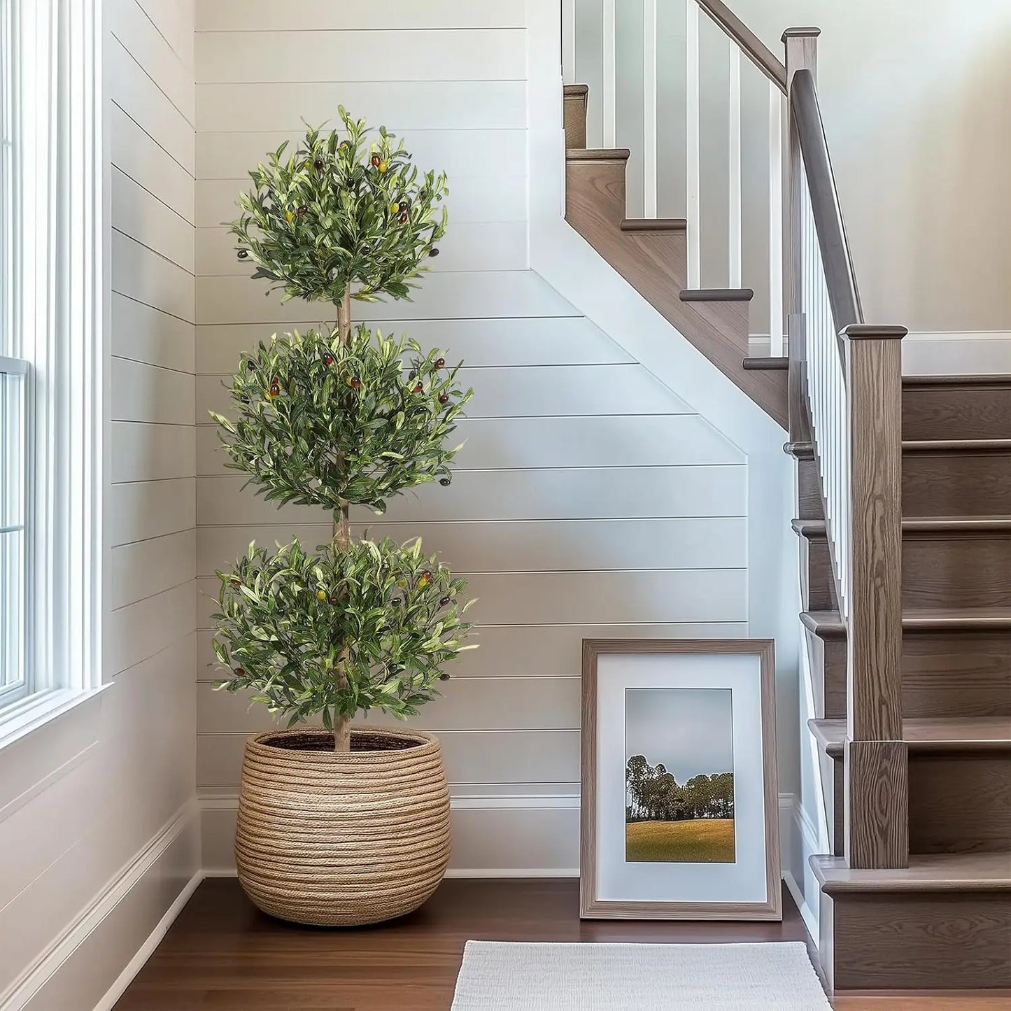 Artificial Olive Tree 5FT Tall with Planter