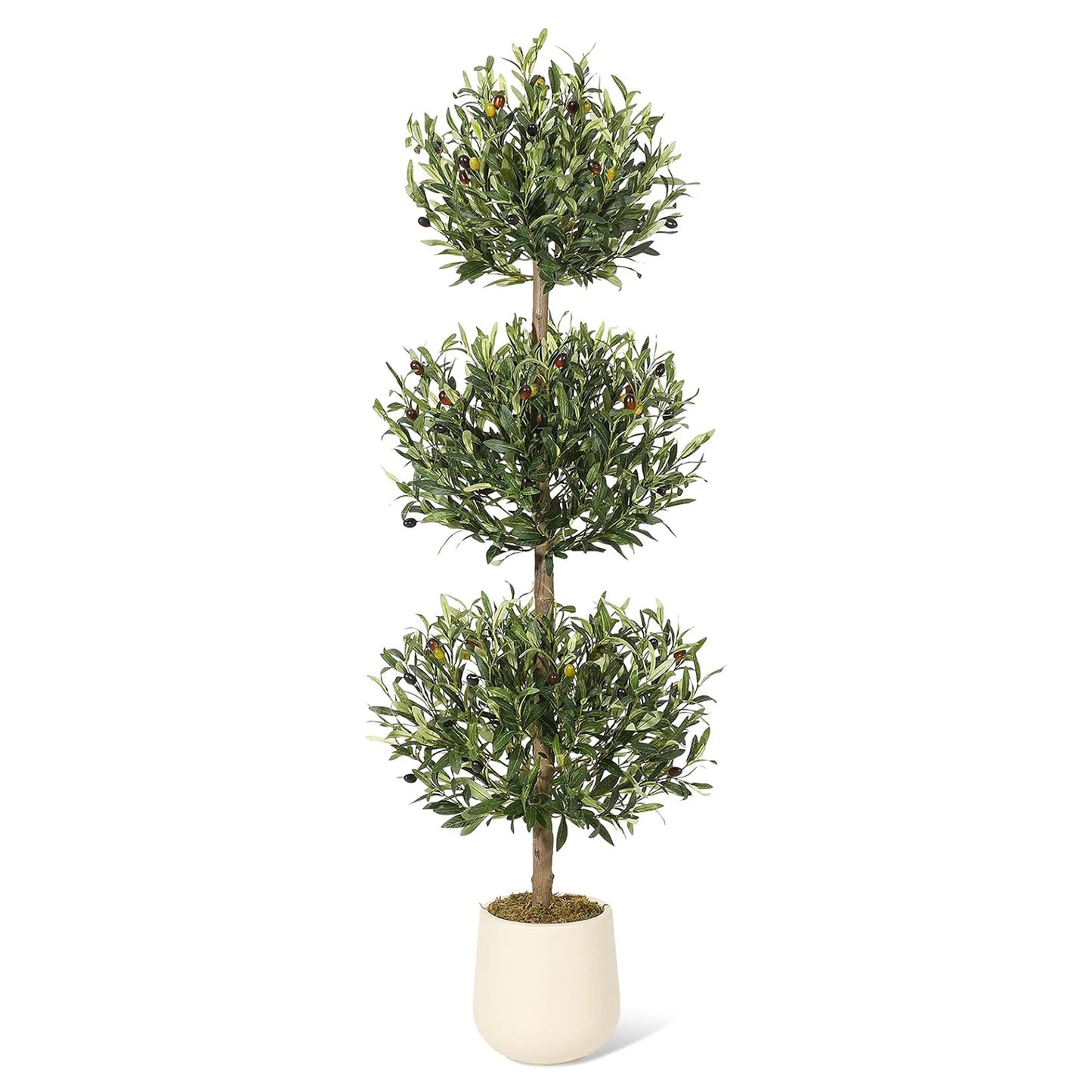 Artificial Olive Tree 5FT Tall with Planter