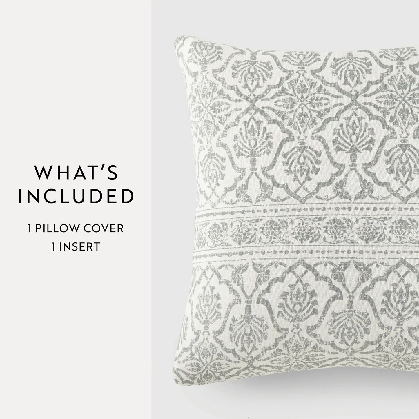 Elegant Cotton Decor Throw Pillow