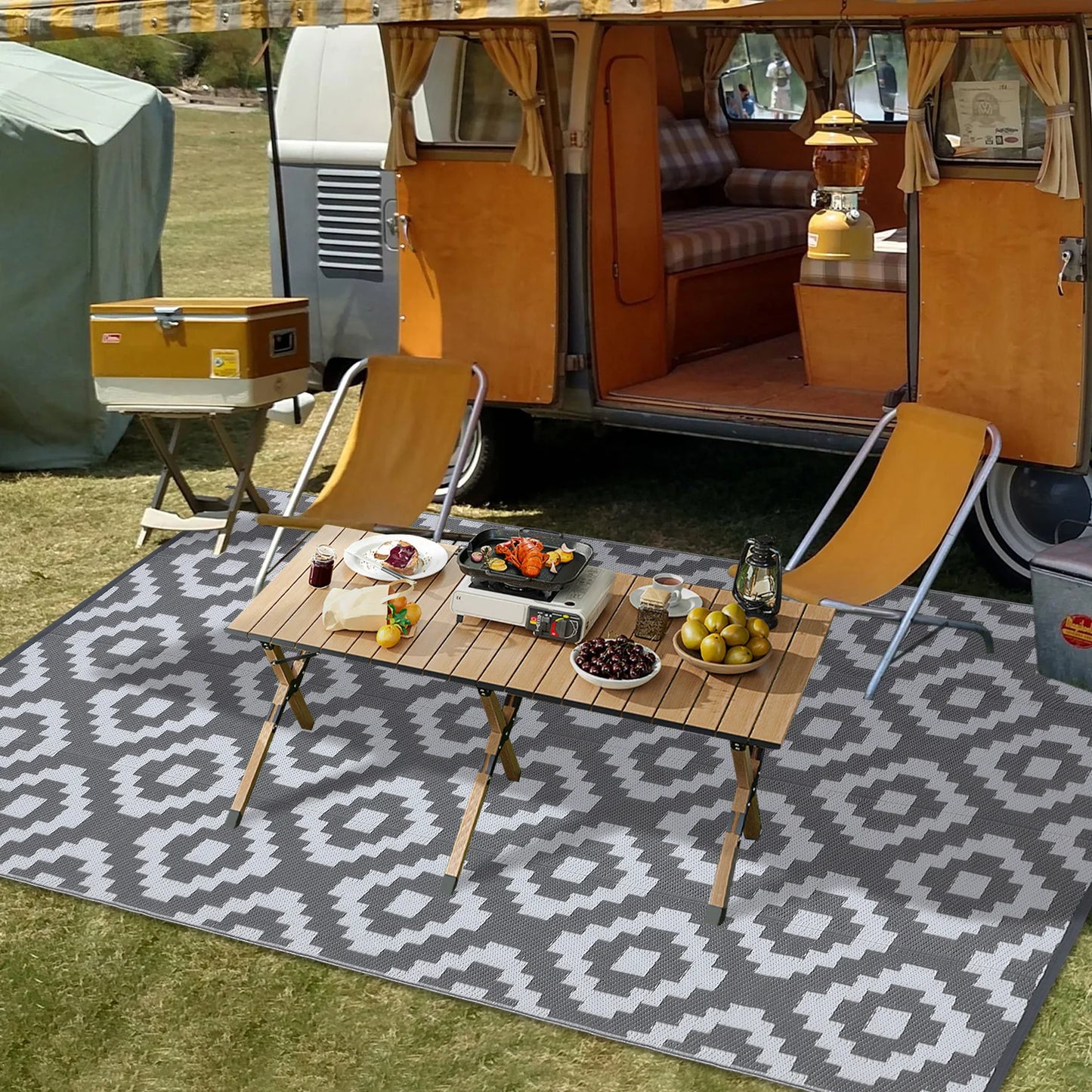 Outdoor Rug Plastic Straw - Waterproof