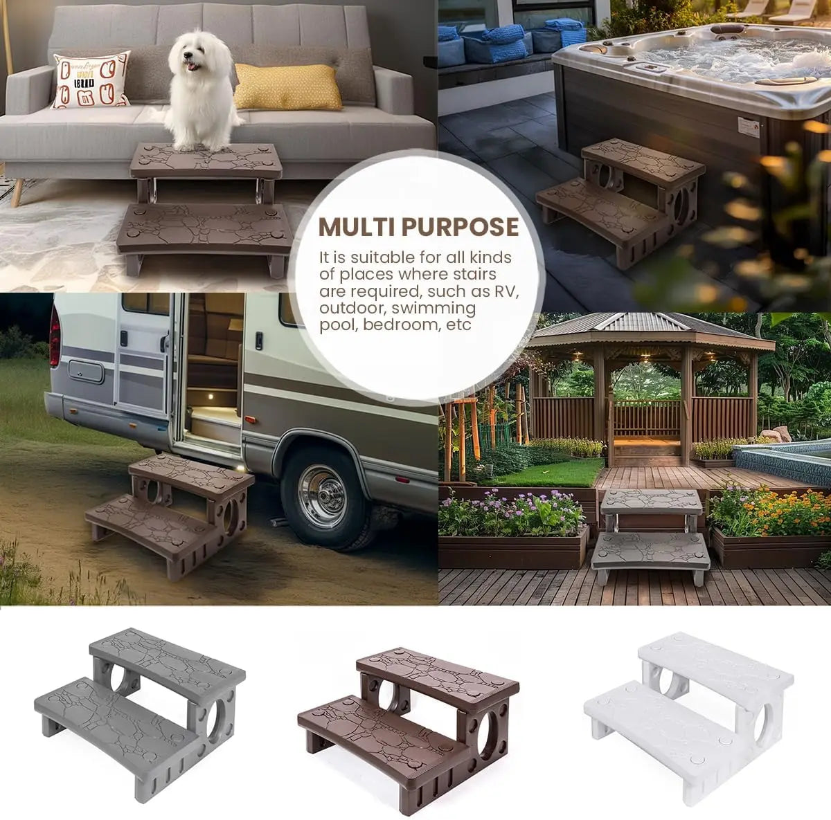 Universal Multi Purpose 2-Step Spa Hot Tub