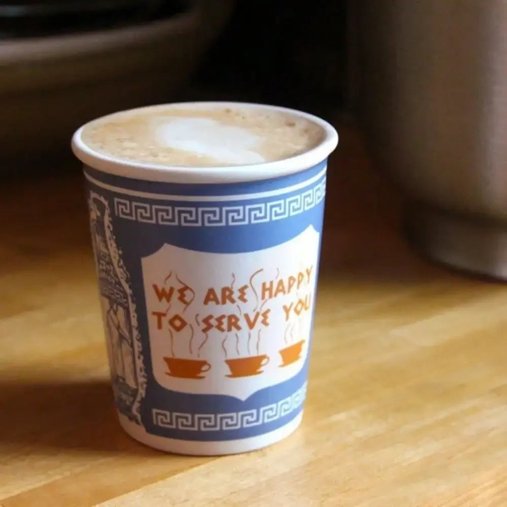 1pc 10 Oz Ceramic Coffee Cup, Retro Iconic NYC Coffee Mug