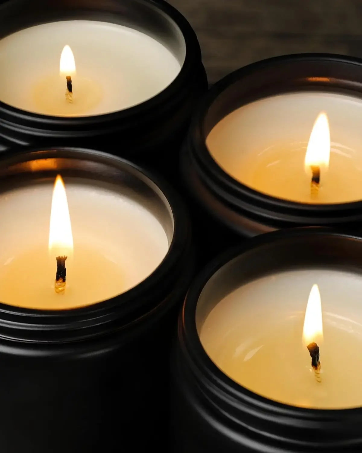 4 Pack Candles for Home Scented, 36oz Soy Wax, 200 Hour Men Candle Set