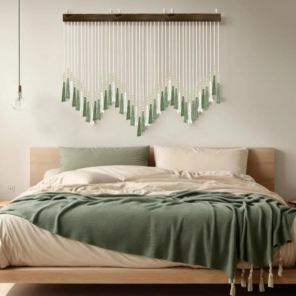 Large Wall Hanging Handmade Macrame Woven Tapestry