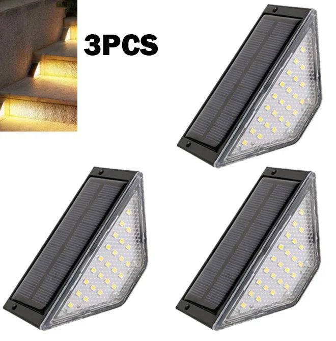 Solar Stair Lights Solar Step Light Outdoor Anti-theft Waterproof