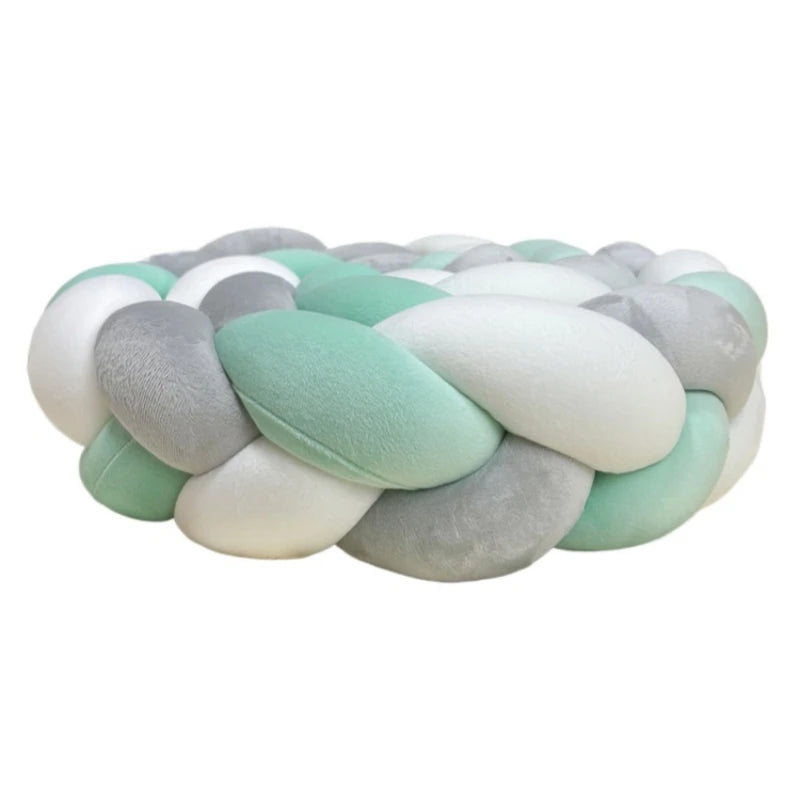 Handmade Knotted Floor Mat Pillow Soft