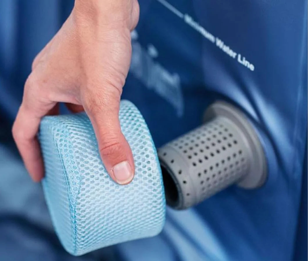 Square Inflatable Spa, 4 to 6 Person Outdoor Hot Tub,