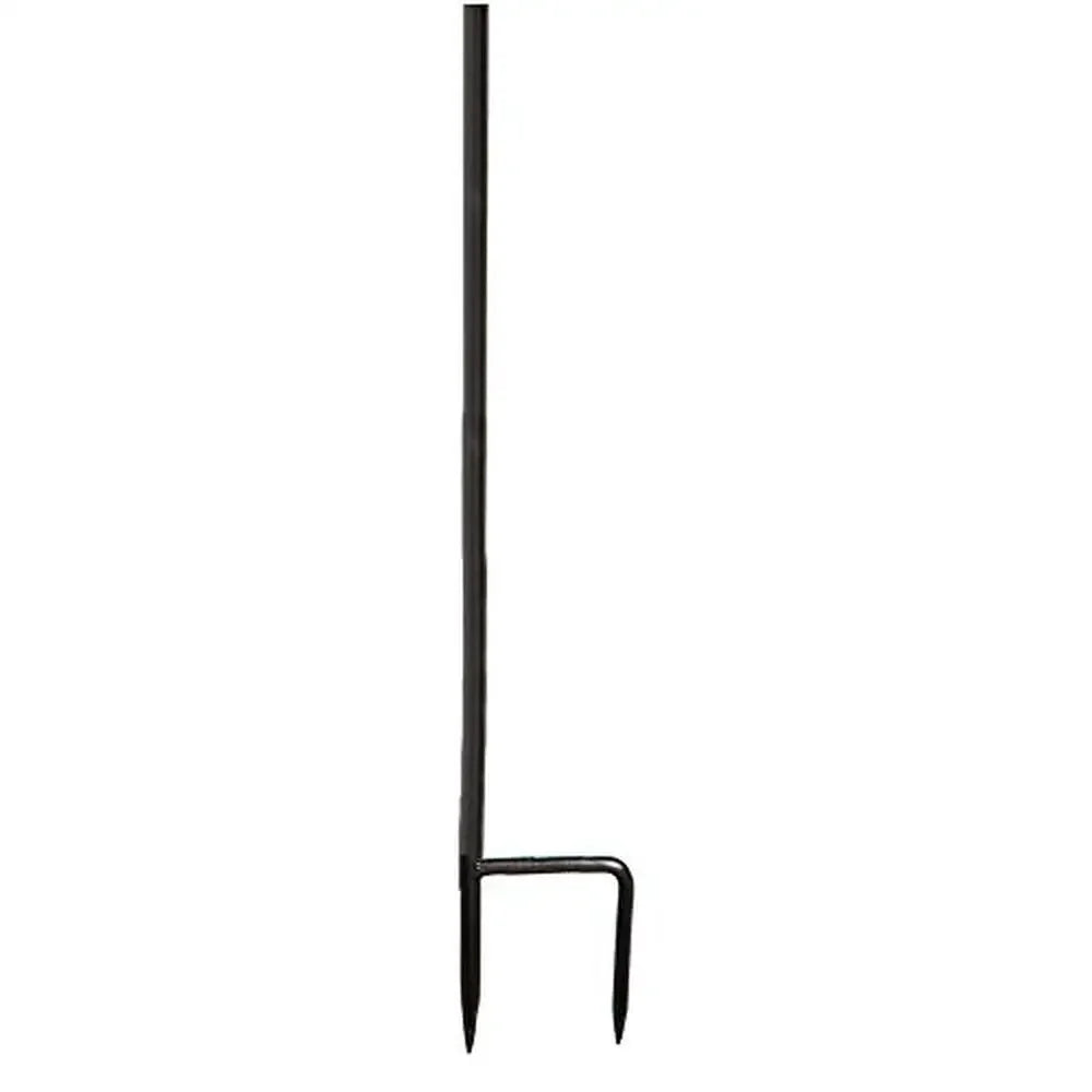 82" Black Metal Wind Spinner Twirler Double Windmill