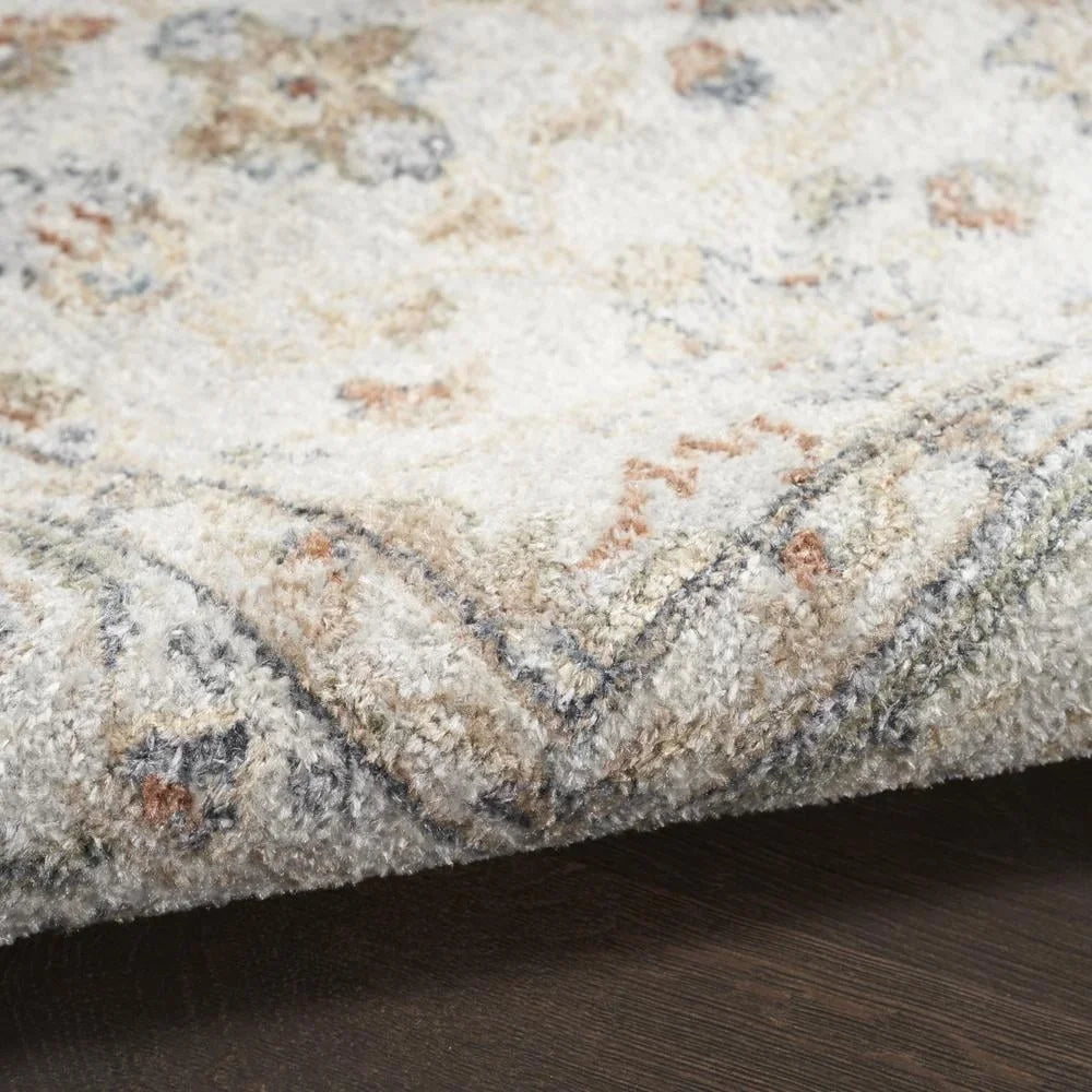 Persian Machine Washable Area Rug Low Pile Non-Shedding