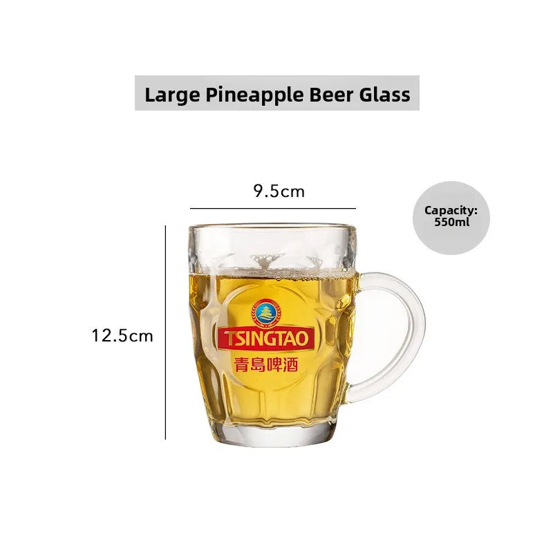 Beer Special Large Size 1000ml Glass Beer Mug