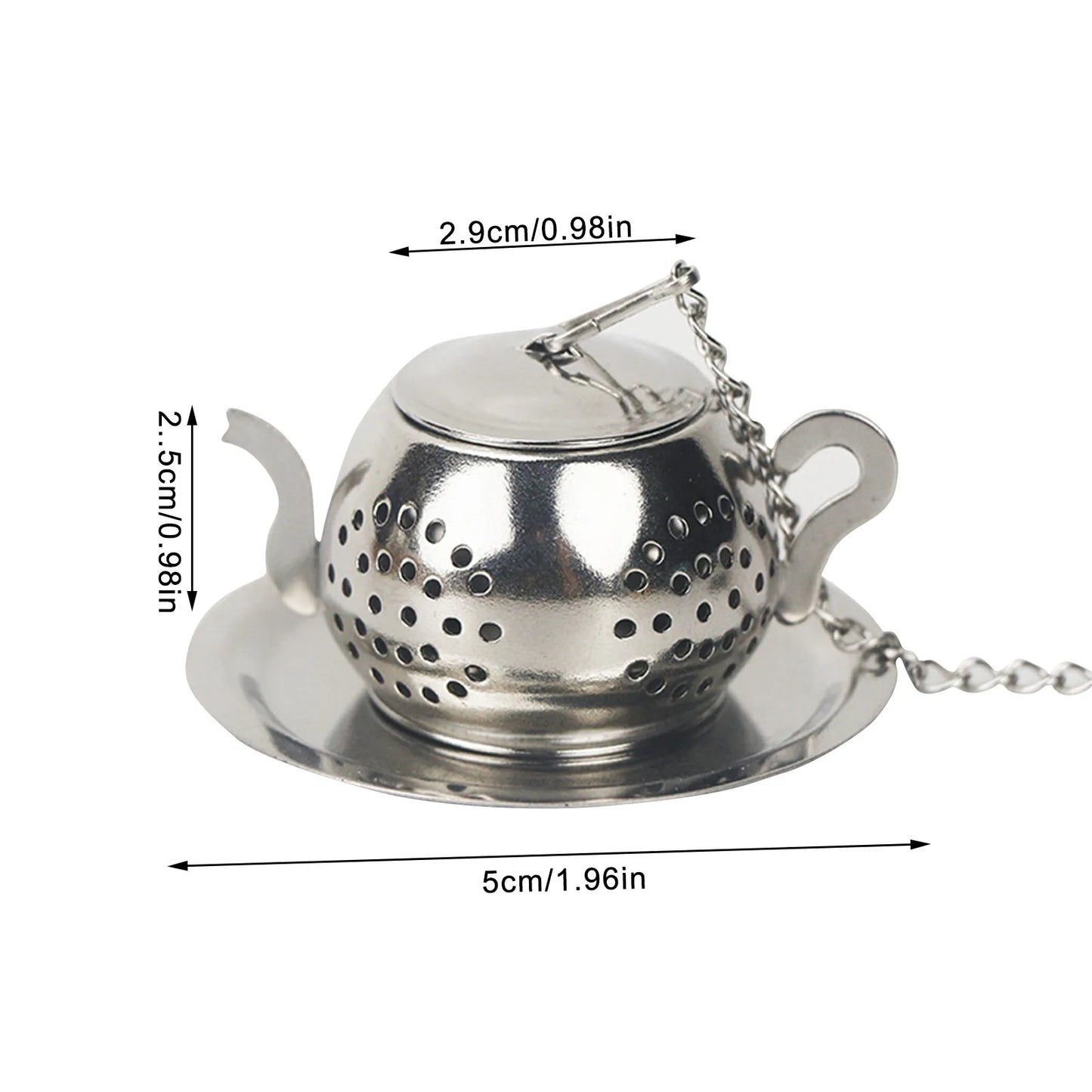 Stainless Steel Tea Leaf Infuser Strainer Spice Mesh Sieve