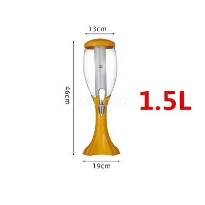 1.5L 3L Wine Beer cocktail Beer Pagoda Tea Bucke