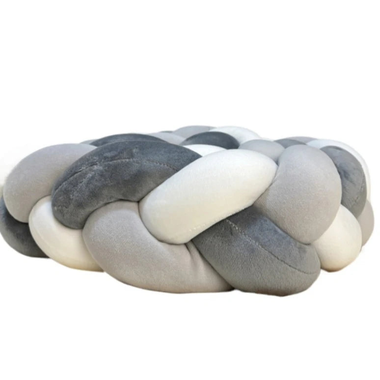 Handmade Knotted Floor Mat Pillow Soft