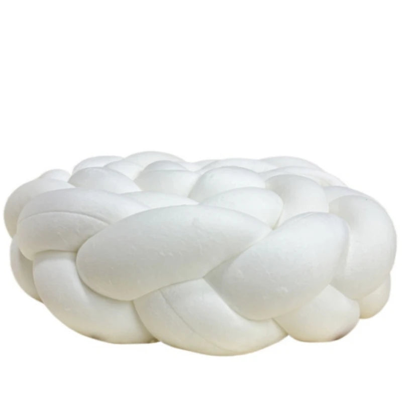 Handmade Knotted Floor Mat Pillow Soft