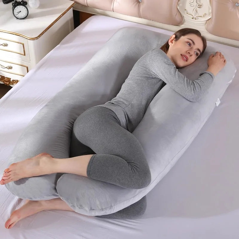 Large Pregnant Body Pillow Washable Memory Foam Sleeping