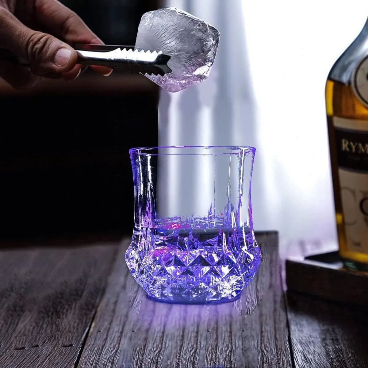 4 PCS LED Cups, Flash Light Up Cups Automatic Water Activated LED Glow