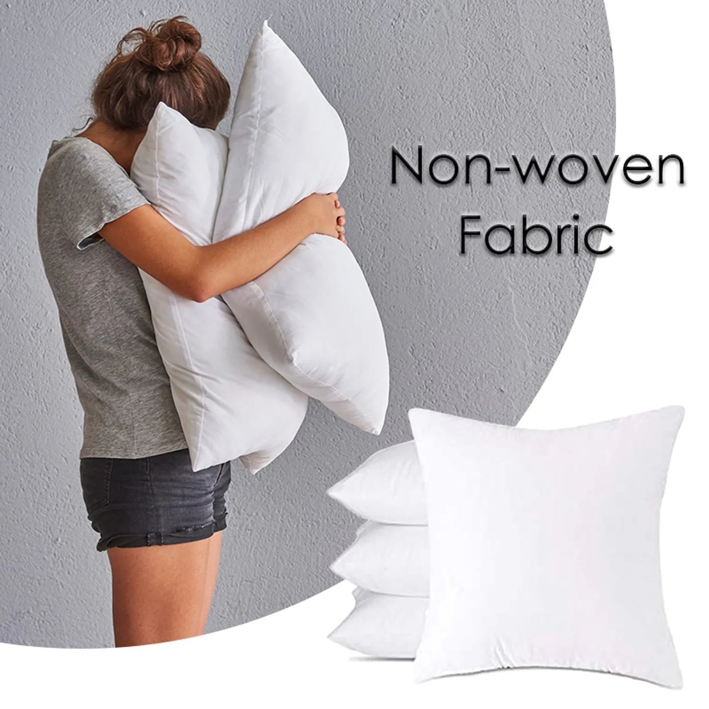 White Bounce Back Pillow Cushion Core 40x40/50x50/Cm