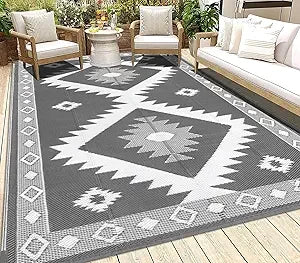 Outdoor Rug 9'x18' for Patios