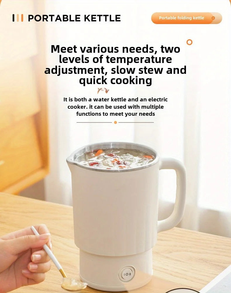 Travel Folding Kettle Outdoor Portable 304 Stainless Steel