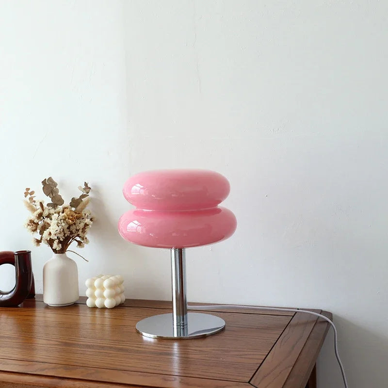 Macaron Glass Table Lamp Night Light