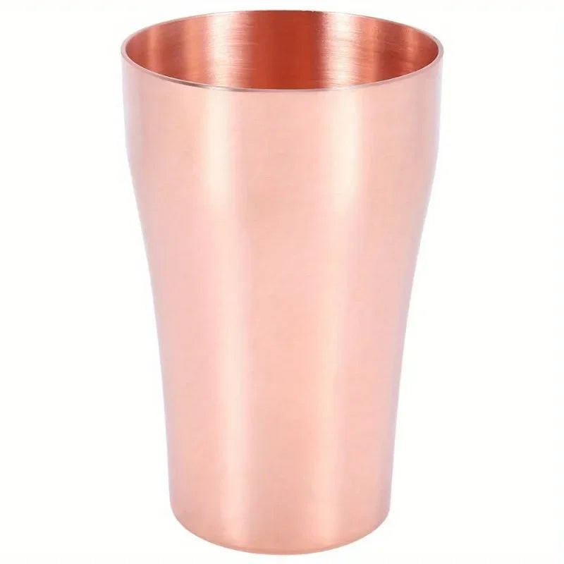 1PCS 400ML Handmade Pure Copper Retro Tea Water Cup Beer Cup Coffee Cup Travel