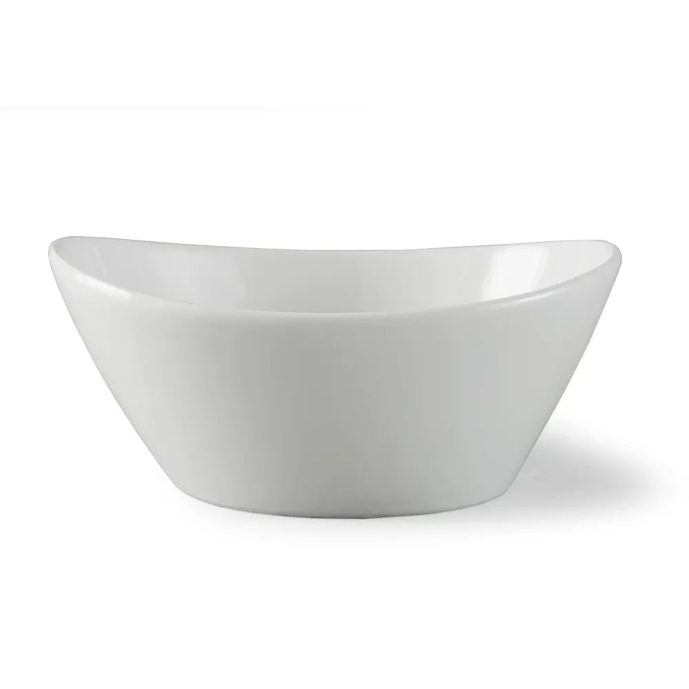 Wave Pattern Ceramic Serving Bowl Set