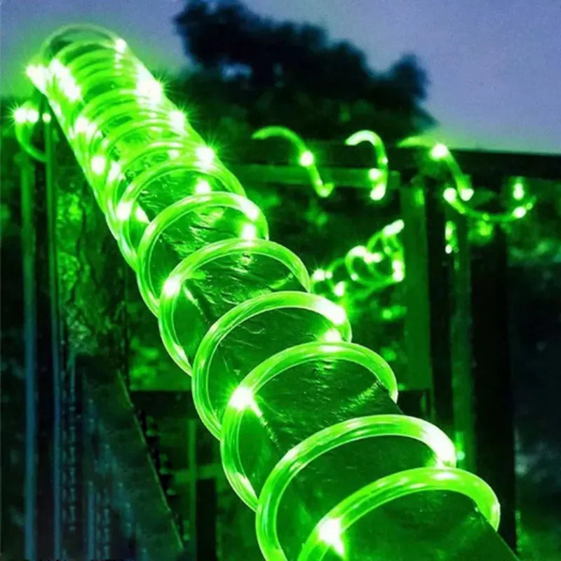 Solar Rope Lights Solar LED Light Deck Outdoor Solar String