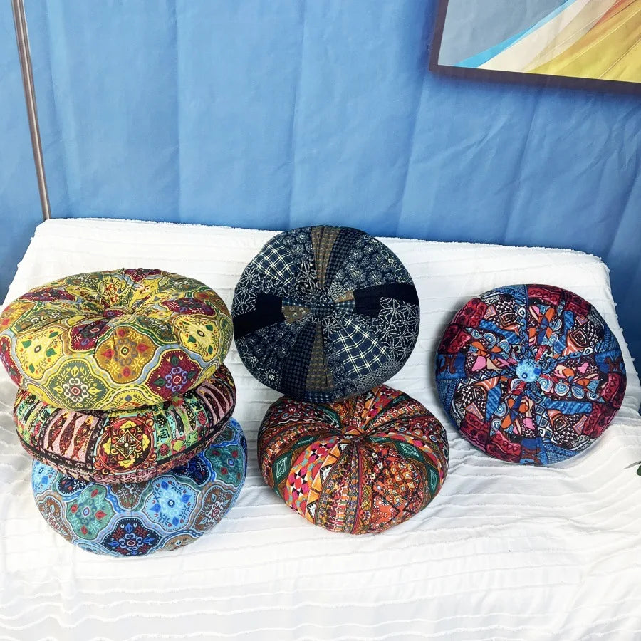 Floor Pillow Round Large Circle Cushion for Indoor Outdoor