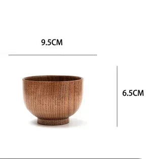 Japanese Style Wooden Bowl Jujube Wooden Bowl