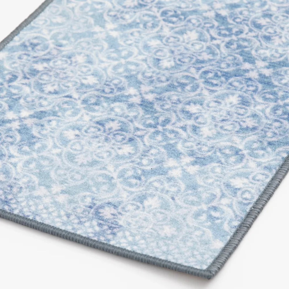 Mainstays 18"x30" Teal Medallion Indoor Rug