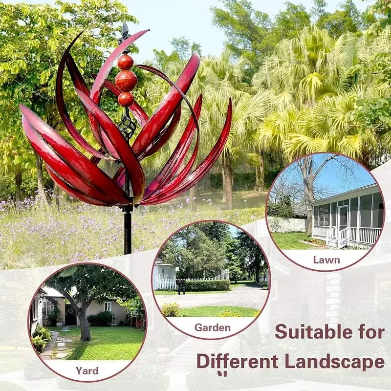 Wind Spinner Rotator Wrought Iron