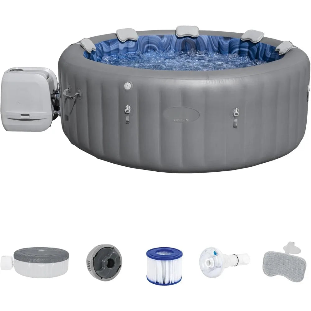 Hot Tubs, 5 To 7 Inflatable Hots Tub Round Portable