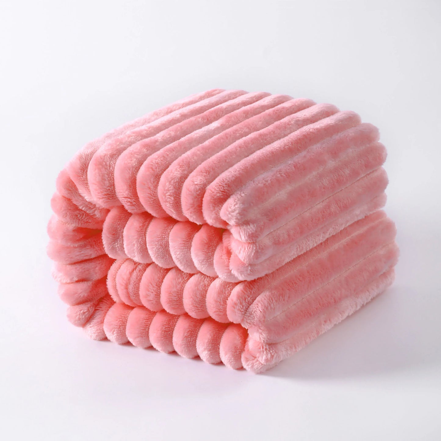 Plush Flannel Fleece Blanket, Soft Lightweight Fuzzy Blanket