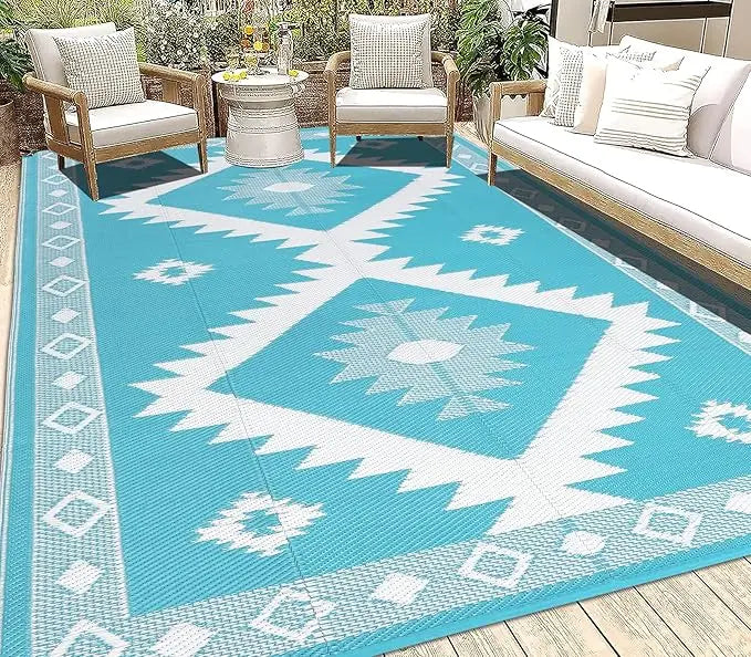 Outdoor Rug 9'x18' for Patios