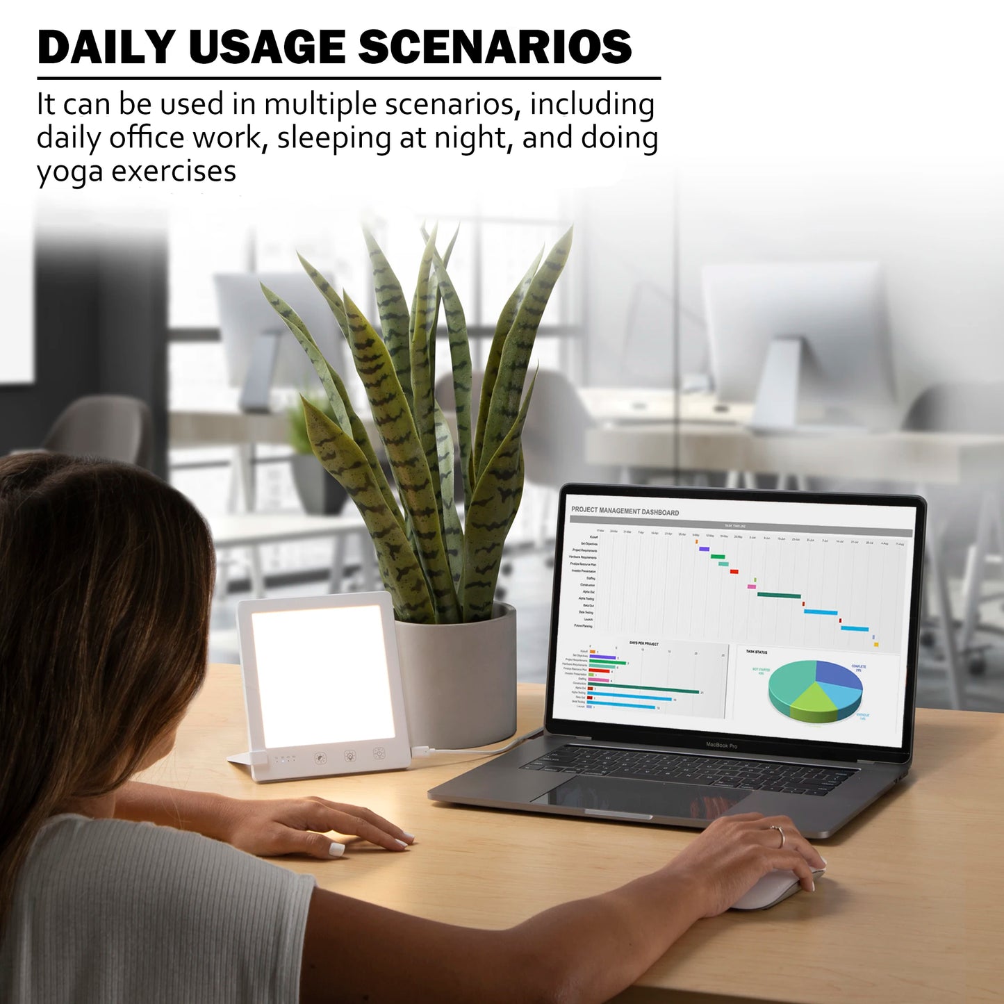 SAD lamp, full-spectrum fluorescent lamp