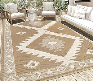 Outdoor Rug 9'x18' for Patios