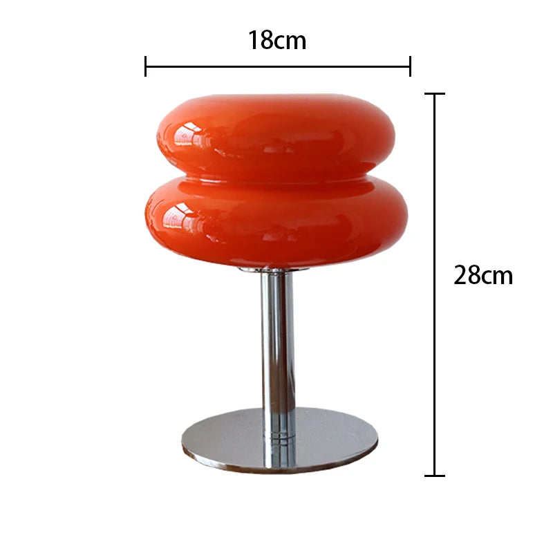 Macaron Glass Table Lamp Night Light