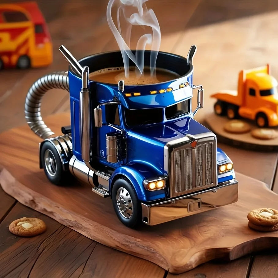 Mug Creative Handmade Semi-Truck Shaped Coffee Cup