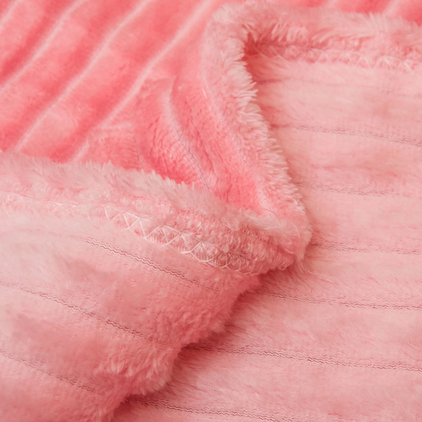 Plush Flannel Fleece Blanket, Soft Lightweight Fuzzy Blanket