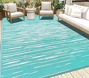 Outdoor Rug 9'x18' for Patios