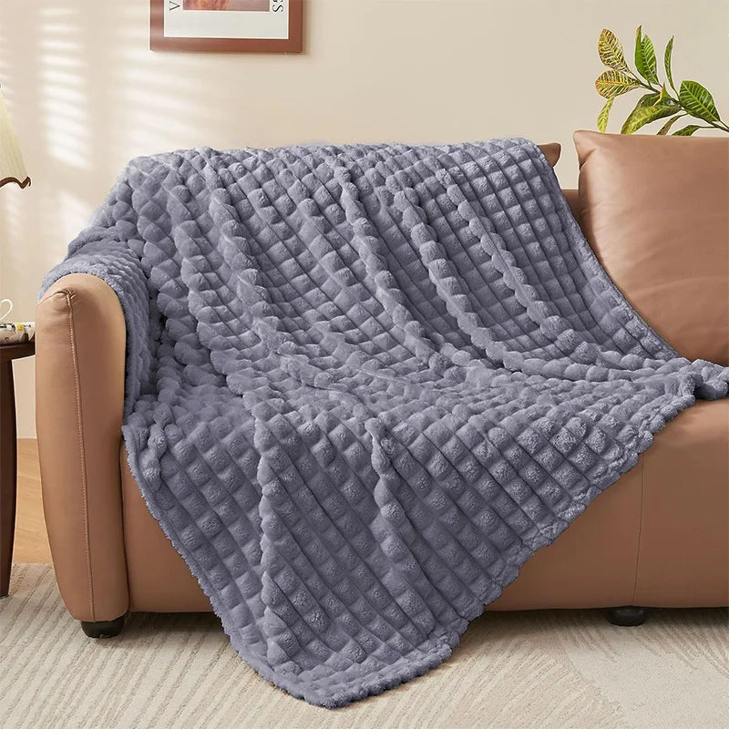 Fleece Decorative Blanket 3D Throw Blankets