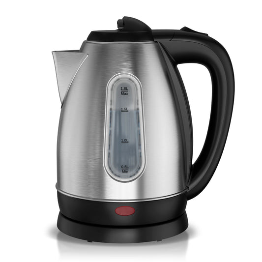 Stainless Steel Electric Kettle, 1.8 Liter 1500W Fast Boil