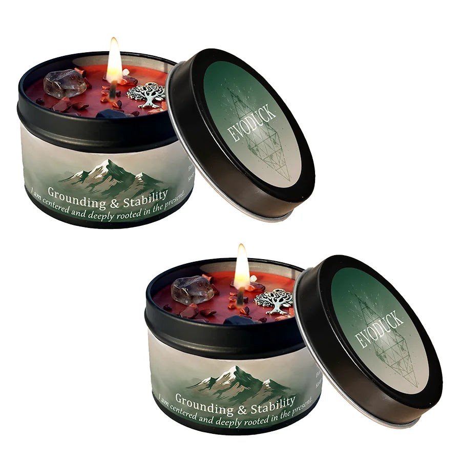 3Pcs Grounding & Stability Scented Candle Set,