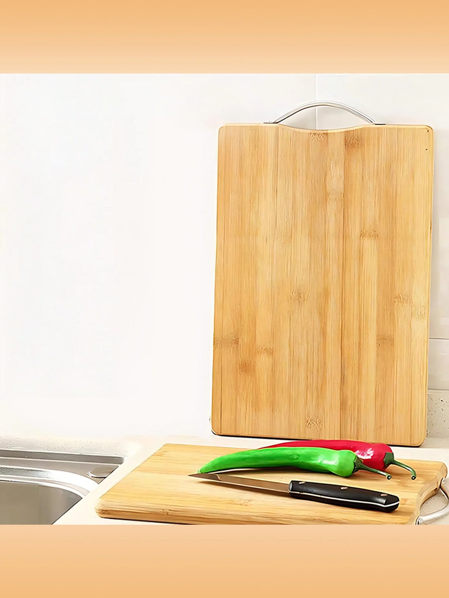 The high-quality chopping board with thickened design