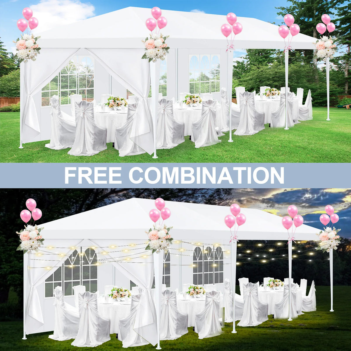 10x30/10x20/10x10ft Canopy Party Tent  Sidewalls