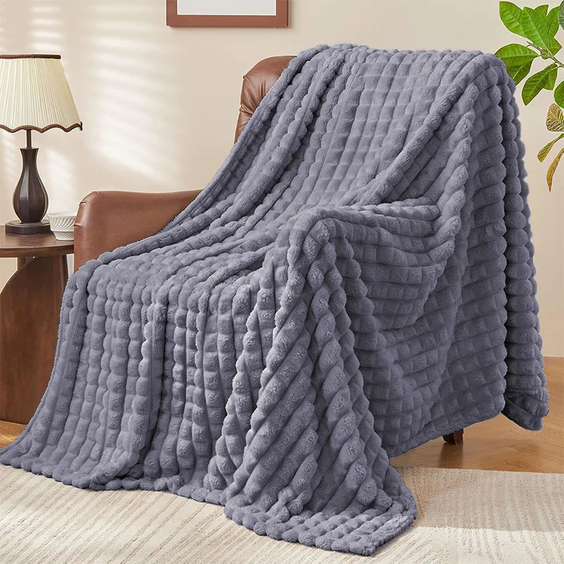 Fleece Decorative Blanket 3D Throw Blankets