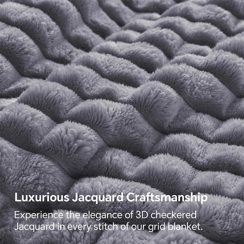 Fleece Decorative Blanket 3D Throw Blankets