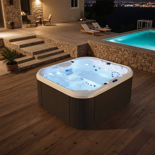 2 To 4 Person 25-Jet Outdoor Hot Tub